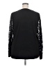 Kasper Black Long Sleeve Blouse Size 2X - photo 2