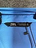 Zara Blue 3/4 Sleeve Button-Down Shirt Size XS - photo 7