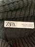 Zara Solid Black Turtleneck Sweater Size L - photo 7