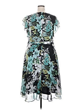 long sleeve wrap dresses Karen Kane Women's Cascade Dress, Black, XS SIZES:MEDIUM comfortable room throughout midsection Floral Fall Baby Toddler evening black dress