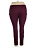 Avia Solid Burgundy Active Pants Size 22 - photo 2