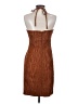 Muse 100% Polyester Tweed Brown Cocktail Dress Size 4 - photo 2