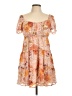 Love Tree 100% Polyester Paisley Orange Cocktail Dress Size L - photo 1