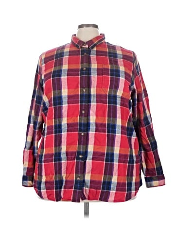 L.L.Bean Long Sleeve Button-Down Shirt (view 1)