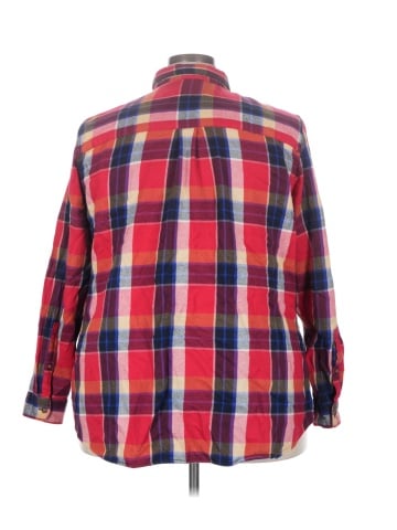 L.L.Bean Long Sleeve Button-Down Shirt (view 2)