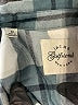 Jachs Girlfriend Plaid Blue Long Sleeve Button-Down Shirt Size M - photo 7