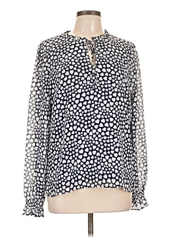 J.Crew Factory Store Long Sleeve Blouse (view 1)