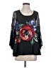Ivy Jane 100% Polyester Black 3/4 Sleeve Blouse Size S - photo 1
