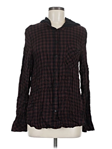 Cosmic Blue Love Long Sleeve Blouse (view 1)