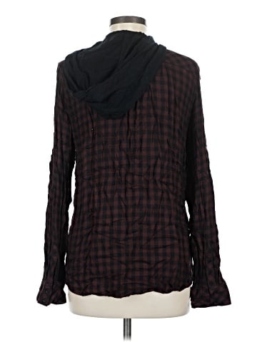 Cosmic Blue Love Long Sleeve Blouse (view 2)
