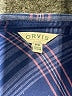 Orvis Plaid Blue Long Sleeve Button-Down Shirt Size M - photo 7