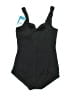 Azul 100% Polyester Solid Black One Piece Swimsuit Size 16 - photo 2