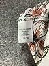 Avenue 100% Polyester Floral White 3/4 Sleeve Blouse Size 14 Plus - photo 8
