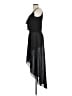 Cache 100% Polyester Black Casual Dress Size XS - photo 5