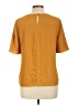 Lark & Ro 100% Polyester Orange Short Sleeve Top Size 10 - photo 2
