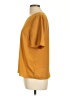 Lark & Ro 100% Polyester Orange Short Sleeve Top Size 10 - photo 5