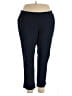 Lands' End 100% Cotton Solid Blue Casual Pants Size 2X - photo 1