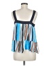 Ann Taylor LOFT 100% Polyester Blue Tank Top Size M - photo 2