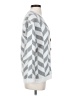 Ann Taylor Chevron-herringbone Silver Cardigan Size S (petite) - photo 4