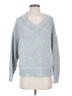 American Eagle Outfitters 100% Cotton Solid Blue Pullover Sweater Size M - photo 1