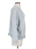 American Eagle Outfitters 100% Cotton Solid Blue Pullover Sweater Size M - photo 4