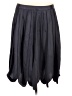 BCBGMAXAZRIA Runway 100% Polyester Solid Black Formal Skirt Size 10 - photo 1