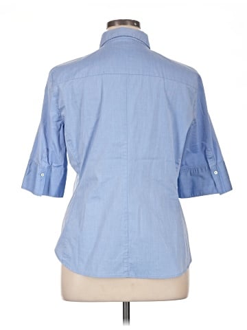 7th Avenue Design Studio New York & Company 3/4 Sleeve Button-Down Shirt (view 2)