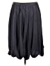 BCBGMAXAZRIA Runway 100% Polyester Solid Black Formal Skirt Size 10 - photo 2