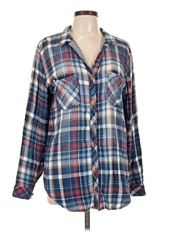 Cloth & Stone Long Sleeve Button-Down Shirt (view 1)