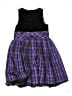Chaps Plaid Purple Dress Size 14 - photo 2