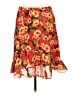 Studio West 100% Cotton Tropical Red Casual Skirt Size L - photo 2