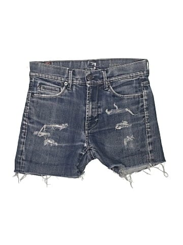 7 For All Mankind Denim Shorts (view 1)