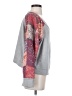 Free People 100% Cotton Paisley Gray Sweatshirt Size XS - photo 4