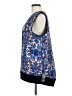 Coach 100% Polyester Blue Vest Size M - photo 5