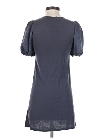 BCBGMAXAZRIA Short Sleeve Silk Top (view 2)