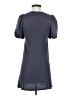 BCBGMAXAZRIA Gray Short Sleeve Silk Top Size S - photo 2