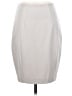 Express Solid Ivory Formal Skirt Size 2 - photo 1