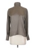 Dana Buchman Metallic Gray Long Sleeve Blouse Size 8 Petite - photo 1
