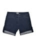 Eileen Fisher Solid Blue Denim Shorts Size S - photo 1
