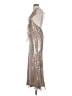SisterParty Metallic Silver Cocktail Dress Size S - photo 5
