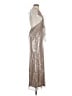 SisterParty Metallic Silver Cocktail Dress Size S - photo 4