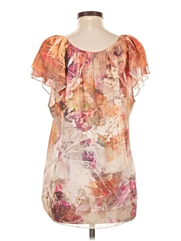 Roz & Ali Short Sleeve Blouse (view 2)