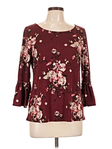 Nine Britton 3/4 Sleeve Blouse (view 1)