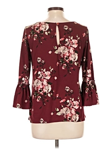 Nine Britton 3/4 Sleeve Blouse (view 2)