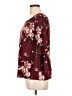 Nine Britton Burgundy 3/4 Sleeve Blouse Size L - photo 5