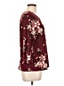 Nine Britton Burgundy 3/4 Sleeve Blouse Size L - photo 4