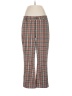 CAbi Plaid Red Casual Pants Size 8 - photo 1