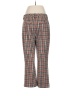 CAbi Plaid Red Casual Pants Size 8 - photo 2
