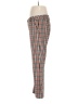CAbi Plaid Red Casual Pants Size 8 - photo 5