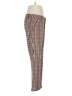 CAbi Plaid Red Casual Pants Size 8 - photo 4
